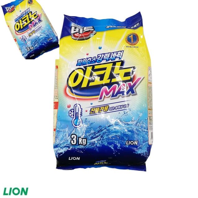 비트 찬물전용 이코노 3kg 파우치 가루세제 비트가루세제 비트세제 가루세탁세제