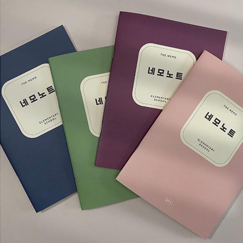 초등 저학년 10칸 쓰기 노트 5P 한글 깍두기 공책