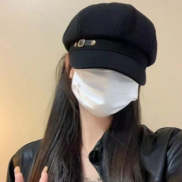 여성 팔각 베레모, 클래식 화가모자 빵모자 헌팅캡