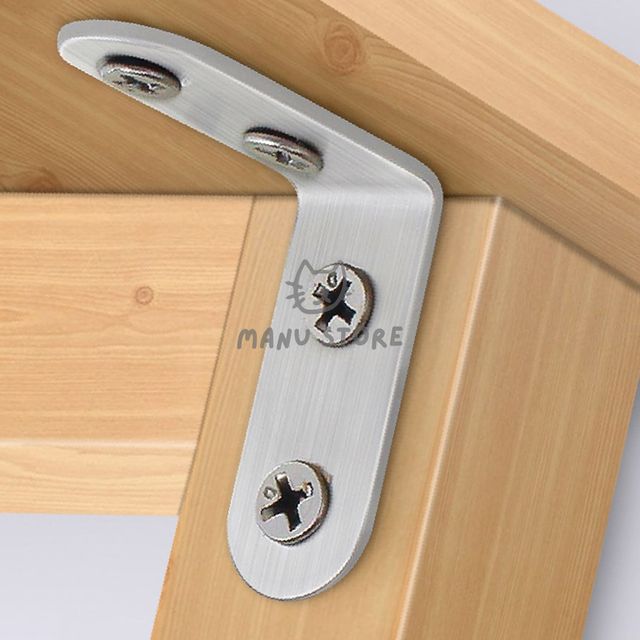ㄱ자꺽쇠 코너철꺽쇠 스텐꺽쇠 코너철 40p세트 40x40mm