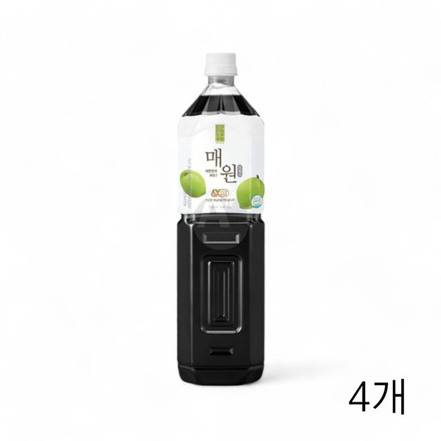 보해양조 매원 디럭스 매실원액 1.5L X 4개 과일음료