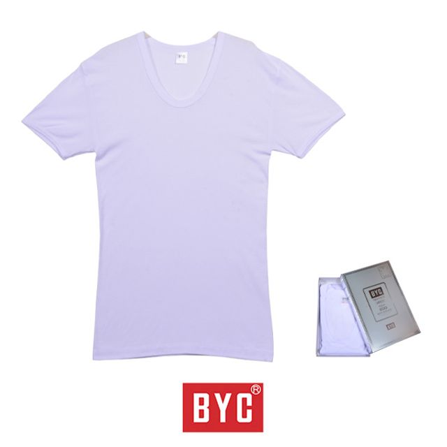 BYC 고급 100수 강연사 남성 반팔 런닝 110 - 빅사이즈