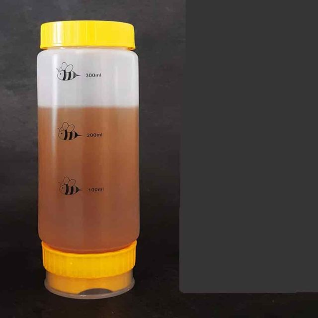 꿀소스통 350ml 소분 용기, 꿀병 튜브형 양념통