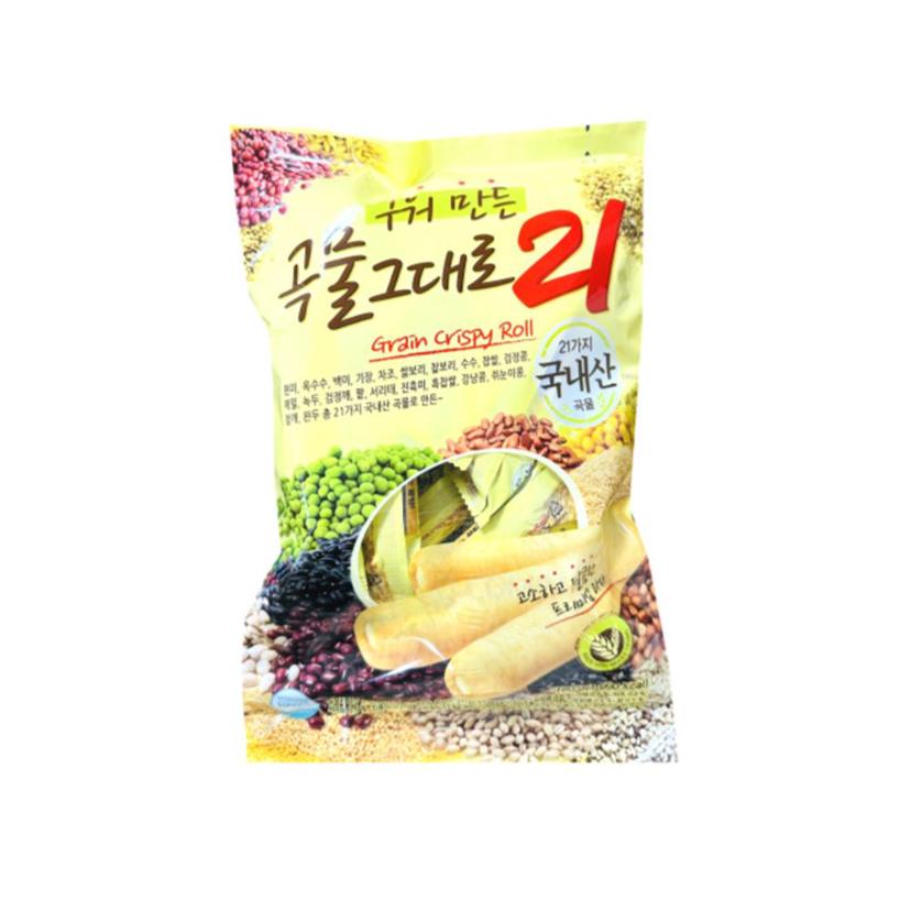 곡물그대로 21 구워 만든 곡물바 건강 스낵