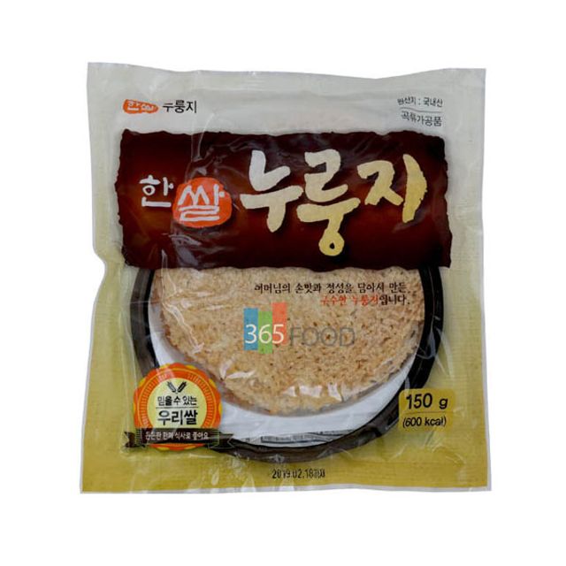 한쌀 누룽지 150g - 바삭한 전통 누룽지 간식