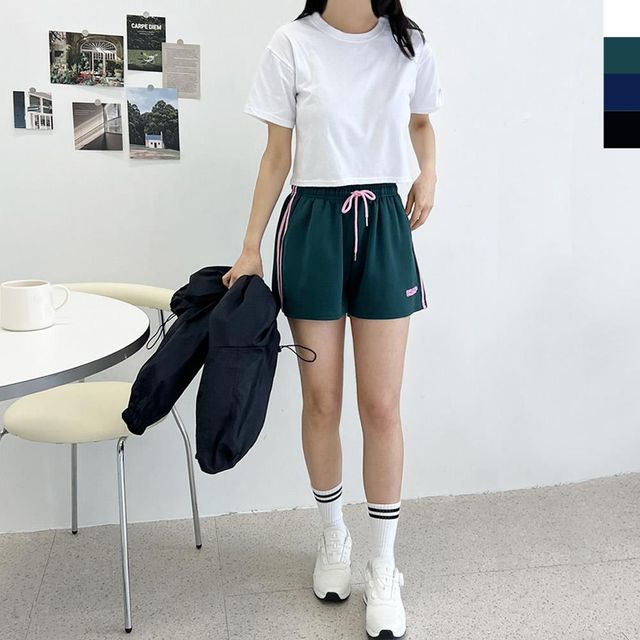 여름반바지 짧은바지 밴딩바지 반바지 면바지 핫팬츠