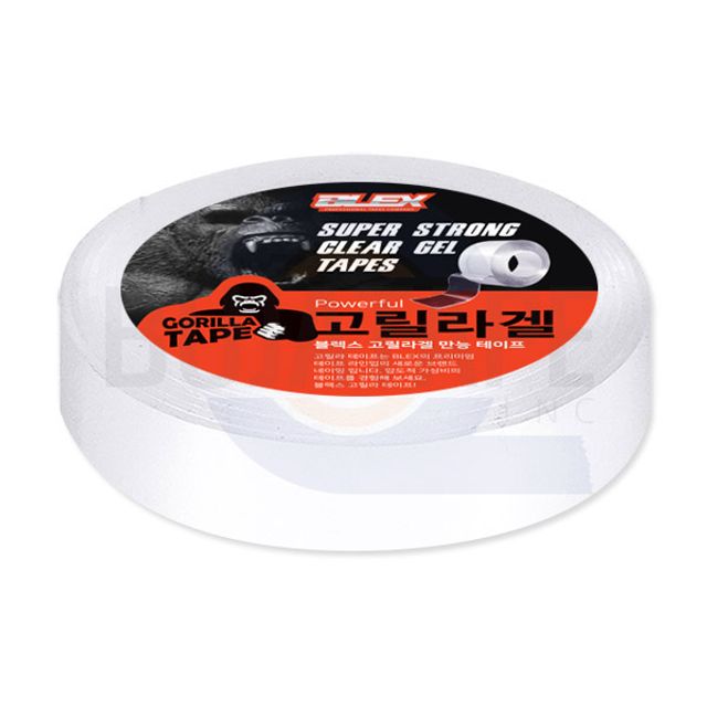 블렉스 고릴라겔 초강력 투명 테이프 - 만능 실리콘 테이프
