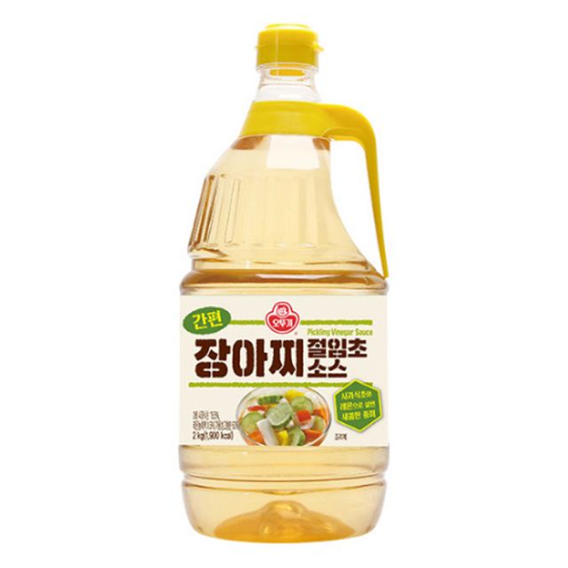 오뚜기 간편 장아찌 절임초 소스 2kg 대용량 업소용