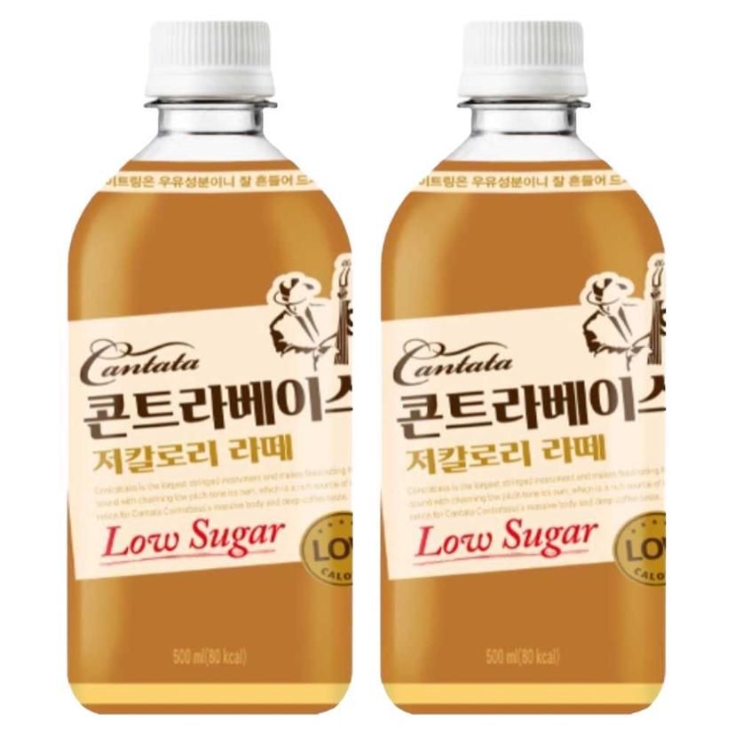 롯데 칸타타 콘트라베이스 라떼 500ml 24병 대용량