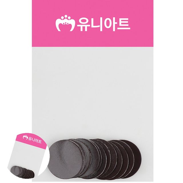 철판스티커 철스티커 만들기재료 원형 스티커 자석 3cm 1T 약12개입