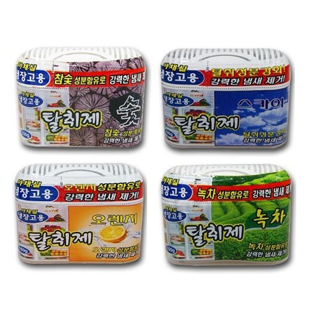 냉장고용 탈취제 150g - 음식 김치 냄새 제거제