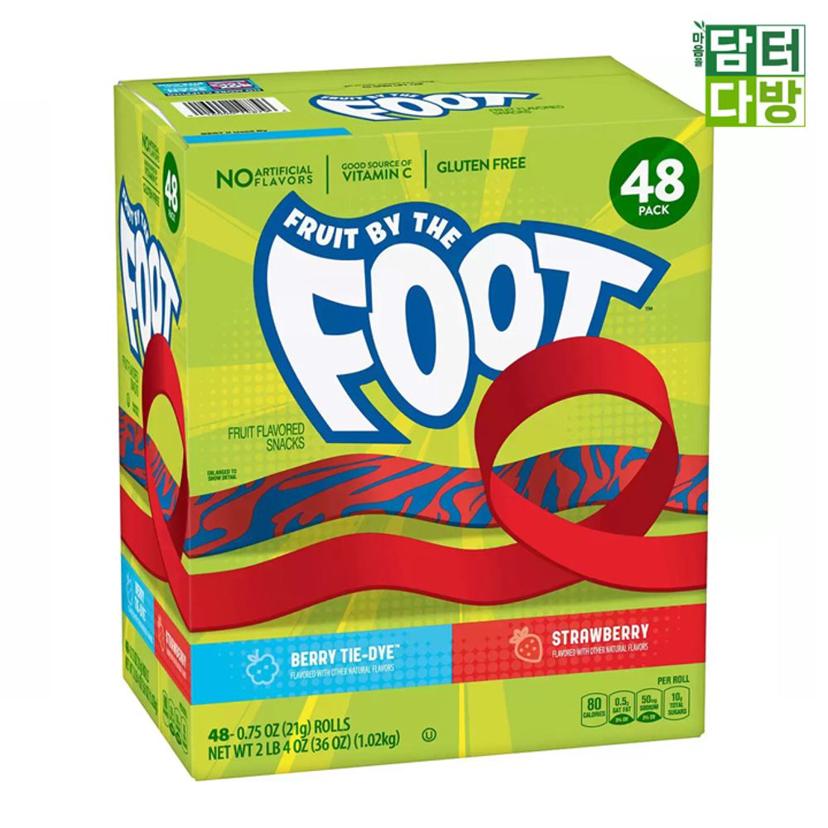 후룻 바이 더 풋 버라이어티팩 1.02kg 대용량 젤리