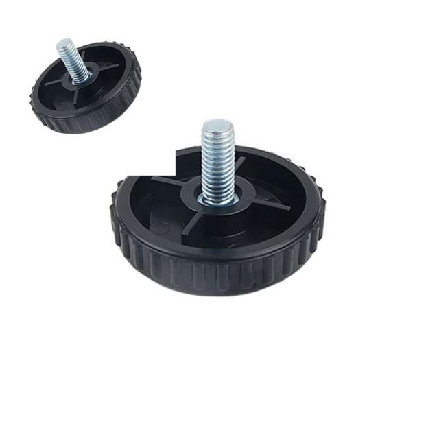 조절발 PVC 62x9x22mm 가구다리발 가구높이조절 원목가구다리 가구다리높이조절