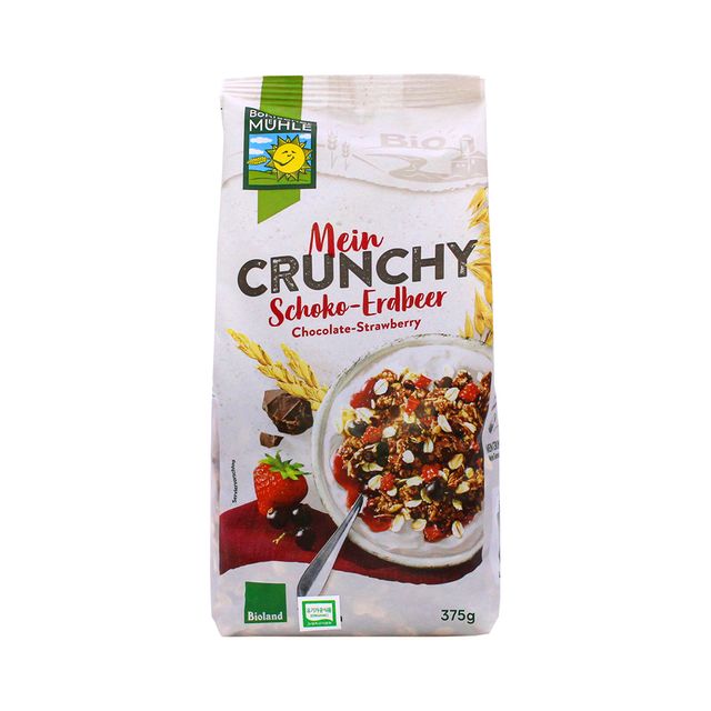볼제너뮬러 유기농 초코딸기블랙커런트 크런치 375g