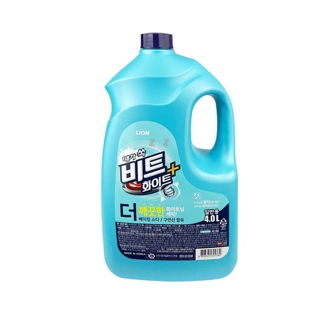 비트 화이트플러스 액체세제 4L - 일반 세탁기용