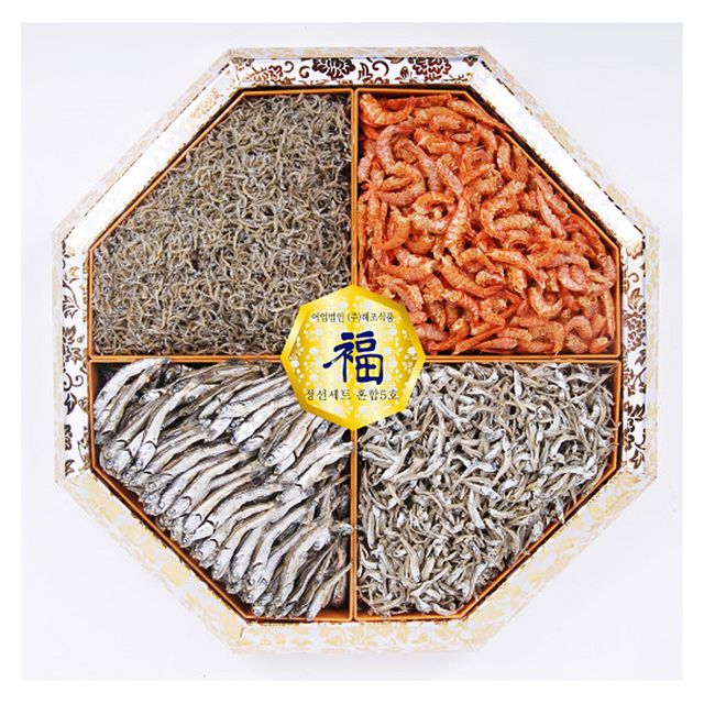 해조 정선 팔각 혼합 멸치세트 명절 선물