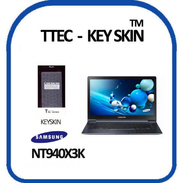 티테크 삼성 아티브북9 Plus NT940X3K 전용 키스킨 - 내구성 높은 실리콘 키보드 보호필름