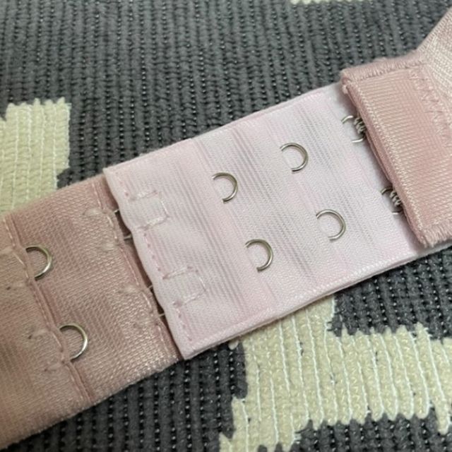 스판끈 브래지어 2단분홍 브라후크연장