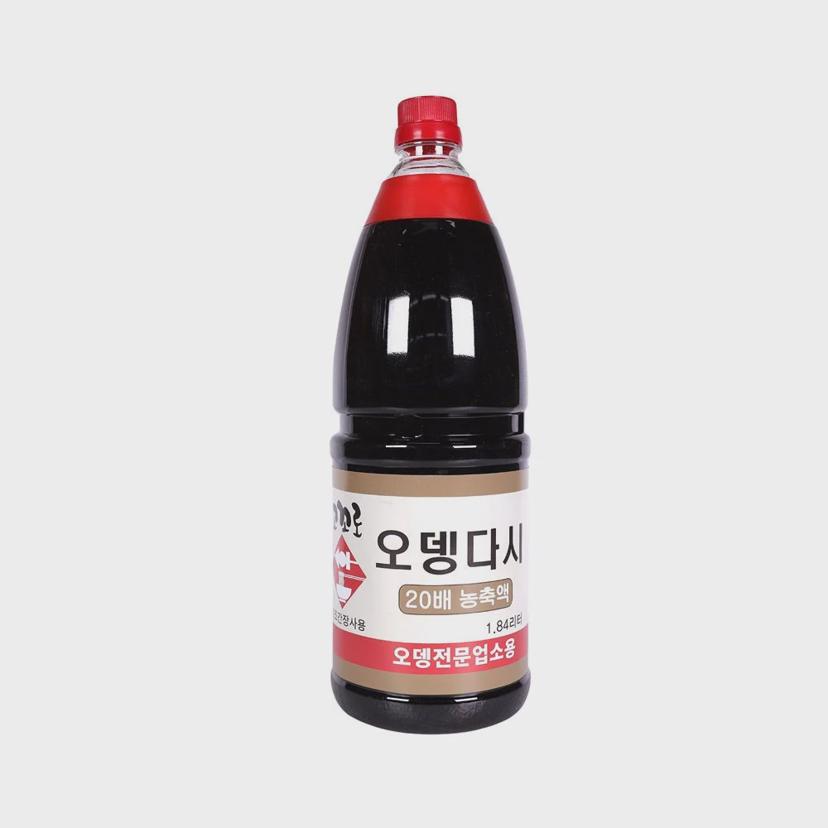 장터 고꼬로 오뎅 다시 1.84L 20배 농축 육수 소스