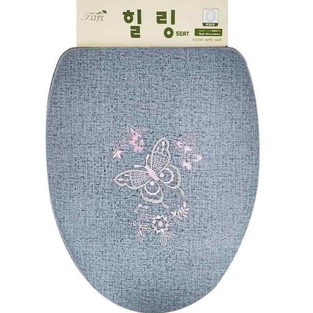 변기커버 특대 O형 변기뚜껑 대변기커버 양변기시트커버 대변기부속품