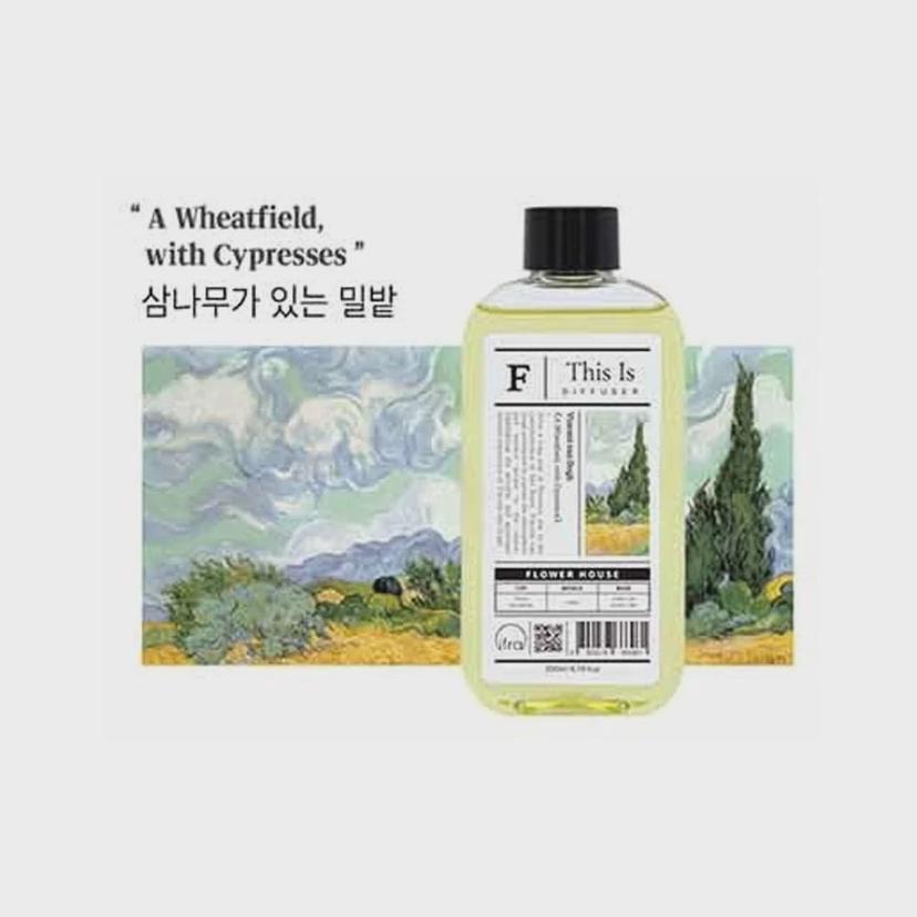명화 디퓨저 리필 200ml - 플라워하우스 실내 방향제