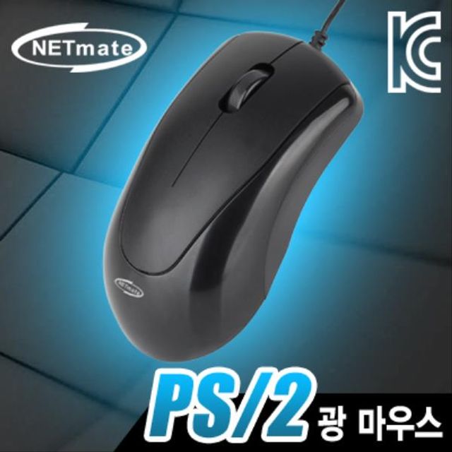 NETmate PS2 광 마우스 - 정밀한 커서 제어와 안정적 연결
