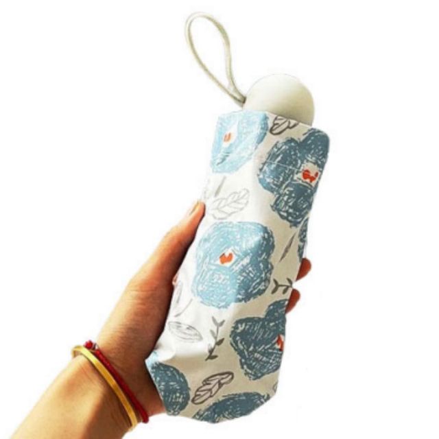19cm 미니 패턴 양우산 포켓 암막 양산 우산 초경량 가벼운 휴대용 접이식 데일리 외출 잡화