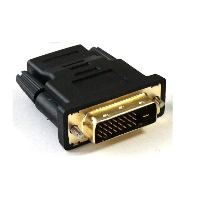 HDMI to DVI-I 케이블 변환 젠더 - 고화질 영상 연결