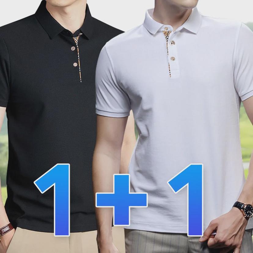 남성 반팔 PK 카라티 1+1 세트 여름 골프웨어