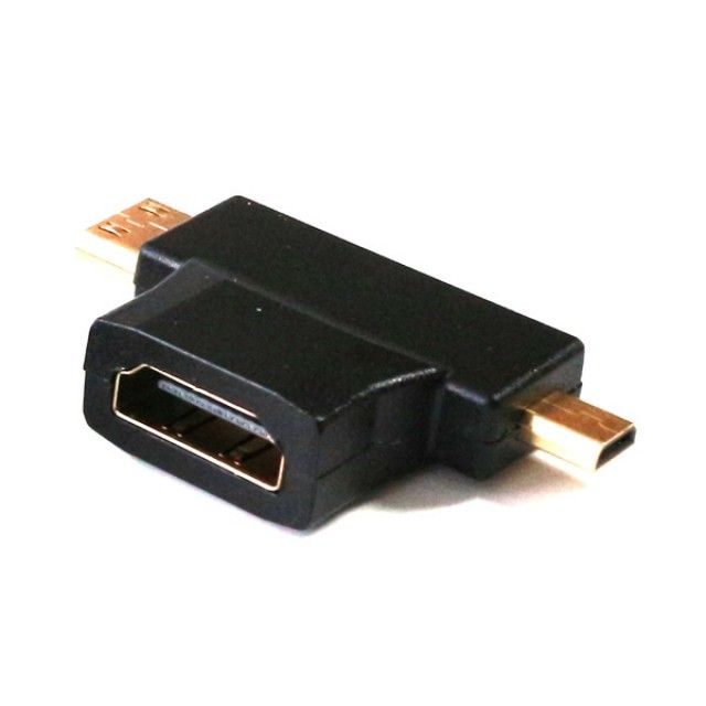 HDMI to MICRO/MINI HDMI 케이블 변환 젠더 - 다중 호환 변환 어댑터