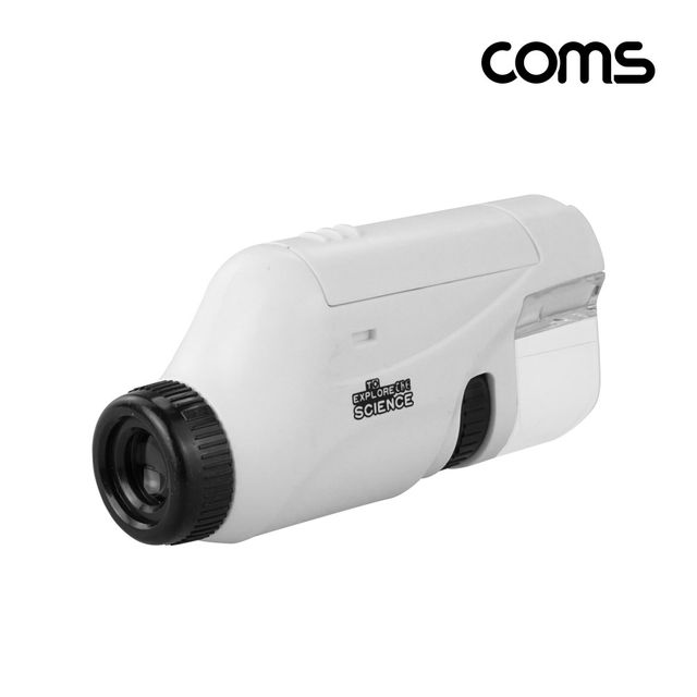 휴대용 LED 현미경 60x 120x 배율 확대경 흰색 (001) - 깔끔한 디자인과 신뢰할 수 있는 성능