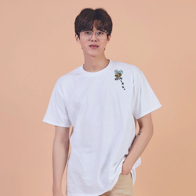 키밍 곤충 파리 공용 티셔츠 - 유니크 캐릭터 반팔티