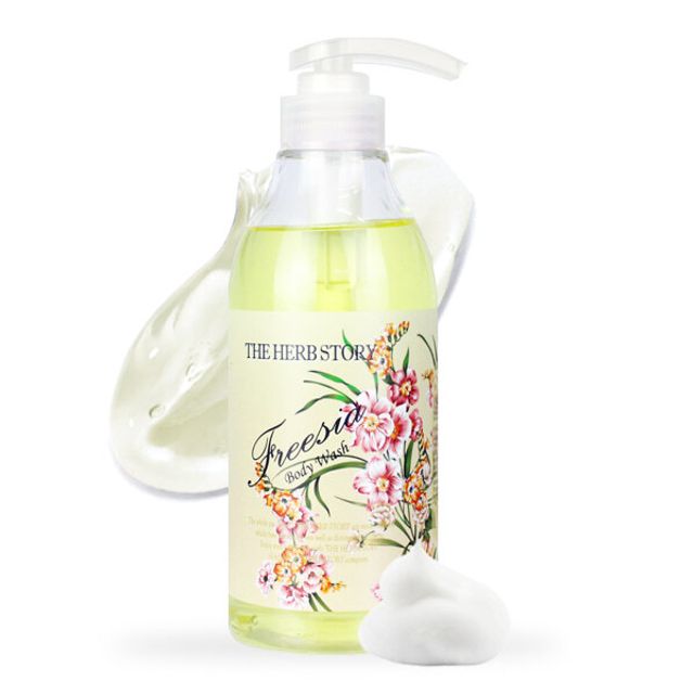 프리지아 아로마 바디워시 500ml - 프리지아 향으로 상쾌한 피부 클렌징