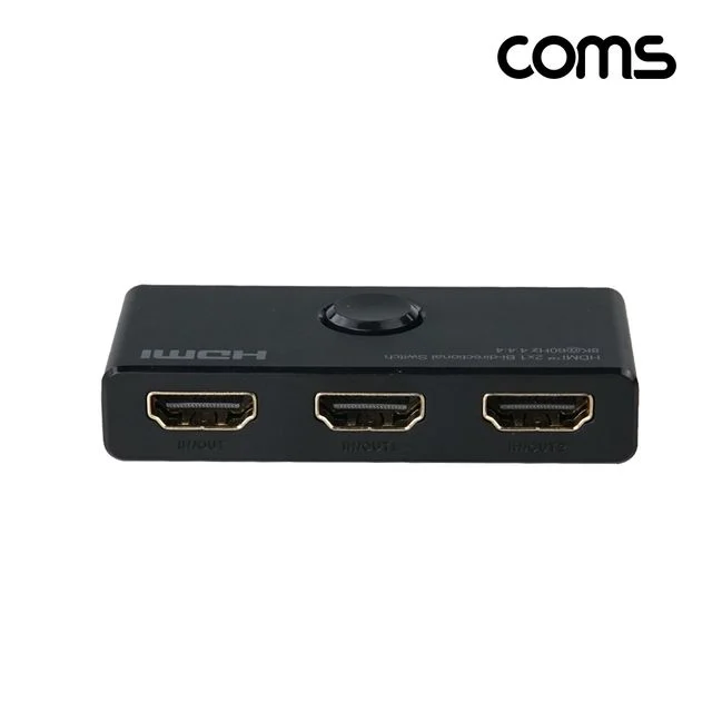 HDMI 양방향 선택기 1대2 2대1 HDR UHD 화면 - 듀얼 디스플레이 스위처