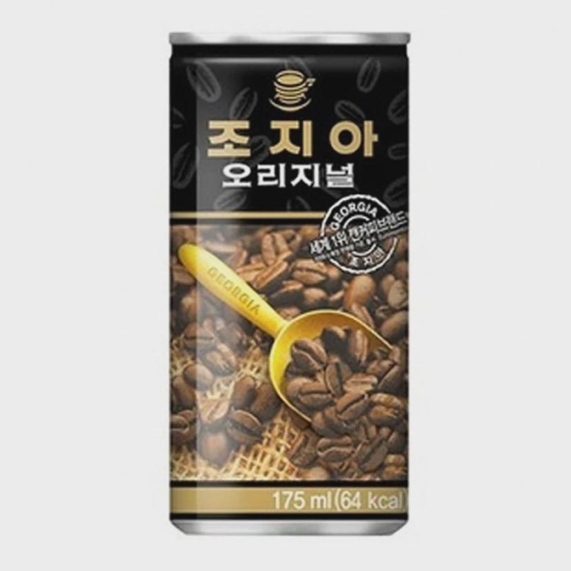 조지아 오리지널 커피 175ml 30캔 한 박스 음료