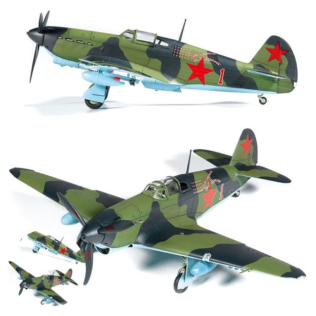모형조립 모형완구 1대48비율 야코블레프 Yak-1 스탈린그라드 전투 프라모델