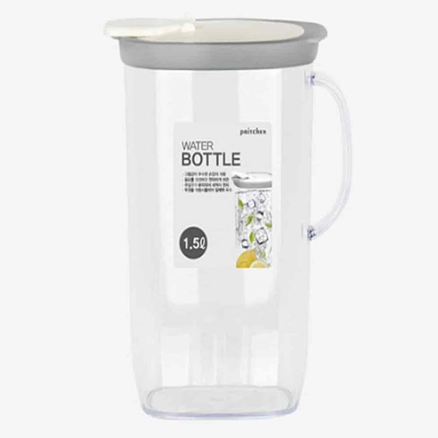 물병 1.5L 주방물병 보리차물병 투명물병 냉장고물통