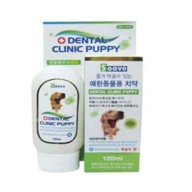 먹는 치약 퍼피 복숭아향 120ml 강아지먹는치약 대형견치약 반려견치약 강아지입냄새제거