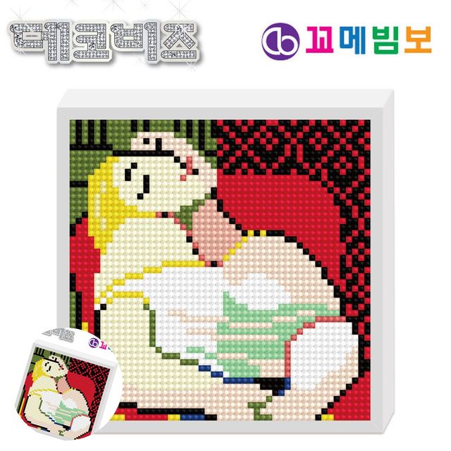 어린이보석십자수 보석십자수도안 데코비즈 150 보석십자수 B07 꿈
