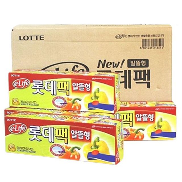 롯데 알뜰 위생백 30x40x100매 30개입 - 위생팩 크린백