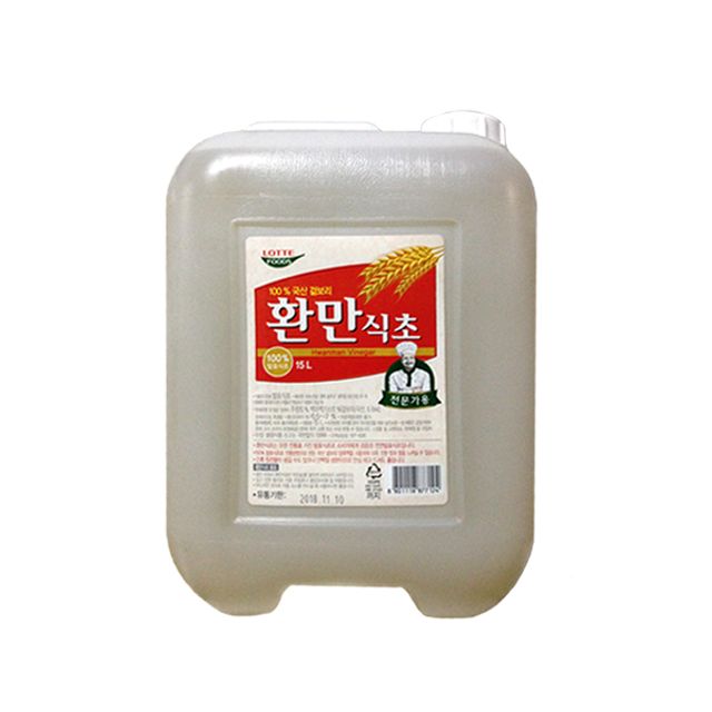 롯데푸드 환만식초 15L - 업소용 대용량 식초