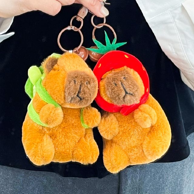 키링 가방 인형 Capybara 애착 귀여운
