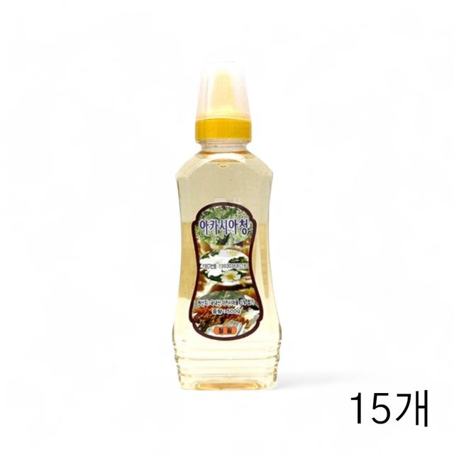 청림농원 아카시아청 꿀 500g X 15개 국산벌꿀 꿀차
