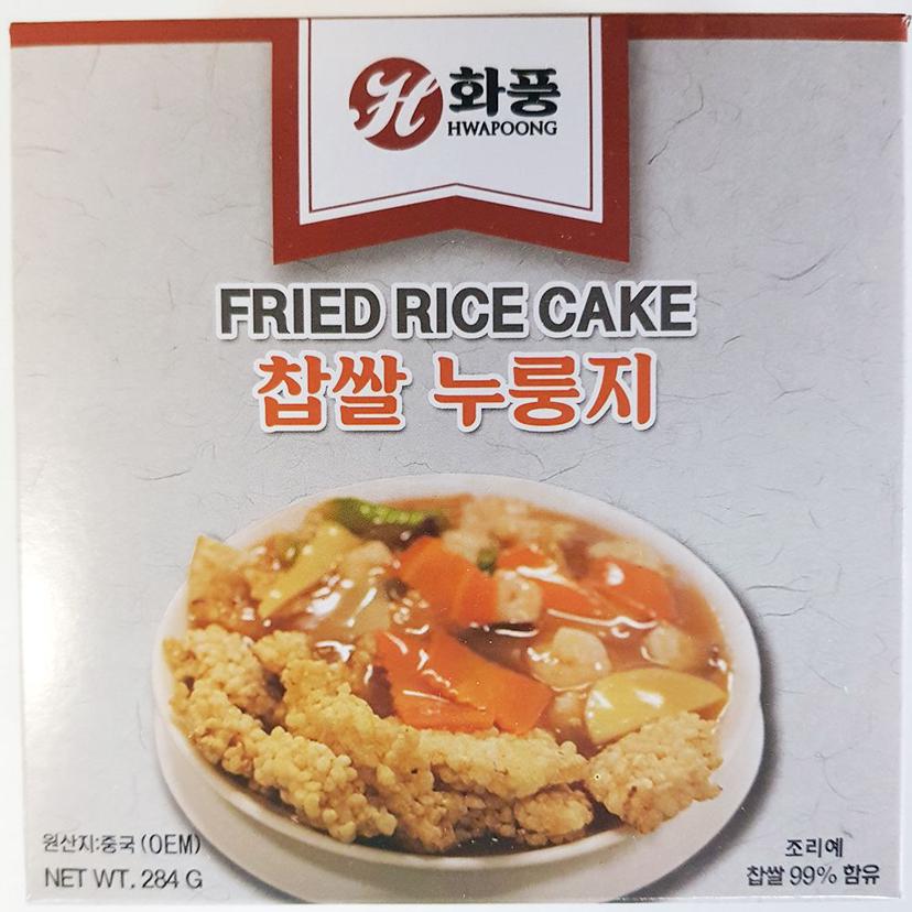 업소용 중식 식자재 찹쌀 누룽지 284g 4팩 세트