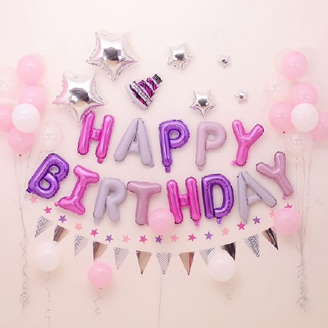 (헨리제이에스)생일패브릭 포스터 홈파티 포토존 중형