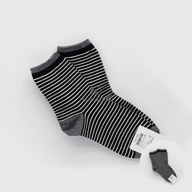 우먼면삭스 여학생중양말 여자양말 회회 1켤레