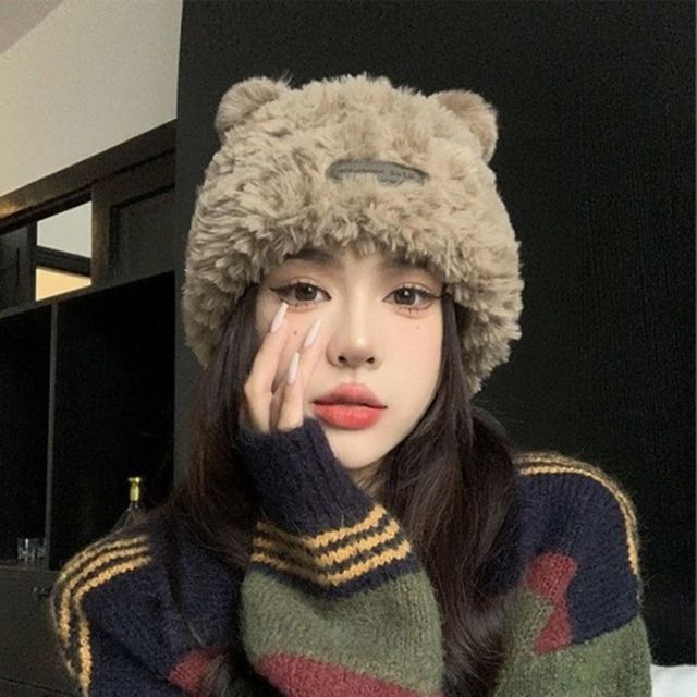 남녀공용 비니 모자, 길거리 꼬깔 두건 커플 아이템
