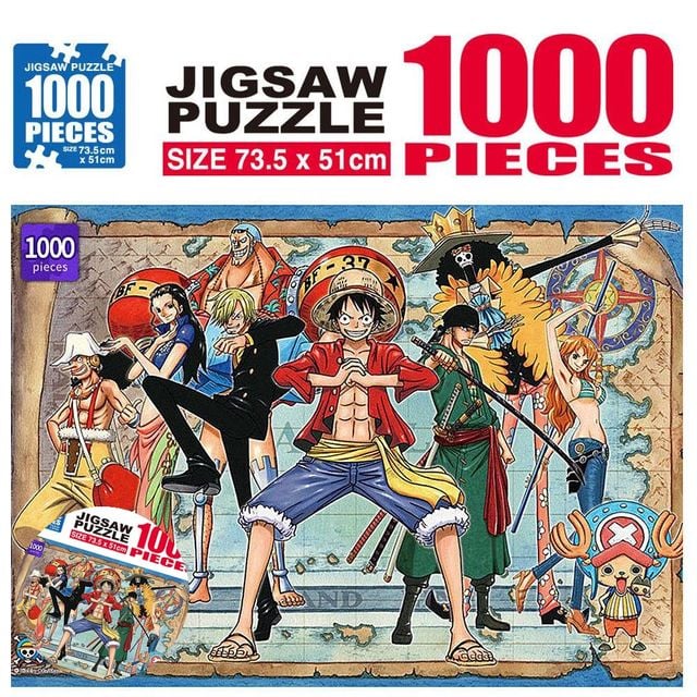 직소퍼즐액자 테이블게임 원피스 직소퍼즐 1000pcs 출동준비