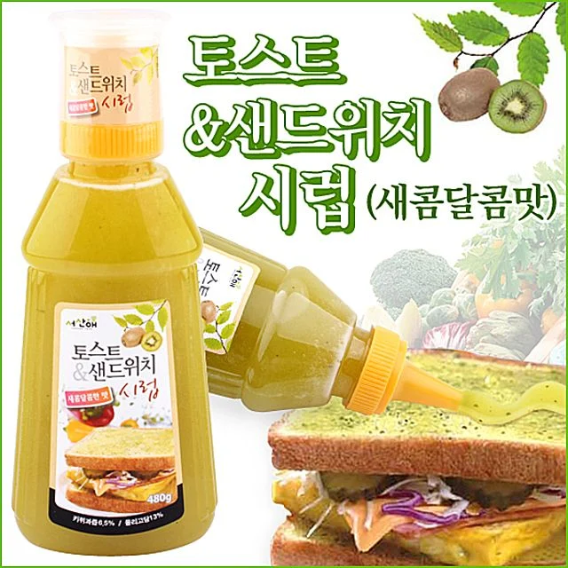 기본시럽 480g 새콤달콤맛 간편조리 요리 소스 1개