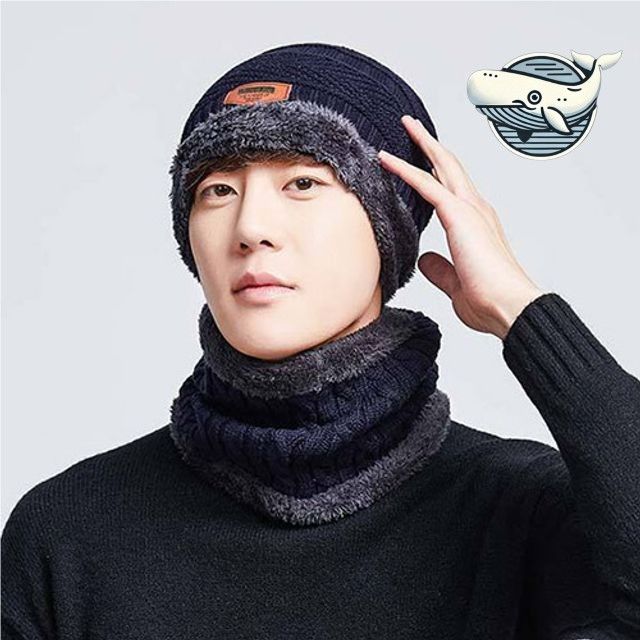 겨울 여행 필수 니트모자 목도리 스타일